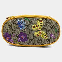 Pre Owned Gucci Multicolor PVC Ophidia Small Bucket Bag