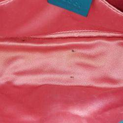 Pre Owned حقيبة كتف ميني غووتشي ماتراسي مخمل أزرق