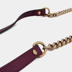 مملوكة مسبقًا Gucci Purple Velvet Velvet Matrasse Mini Shoulder Bag