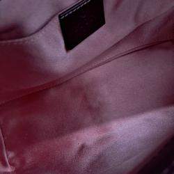 مملوكة مسبقًا Gucci Purple Velvet Velvet Matrasse Mini Shoulder Bag