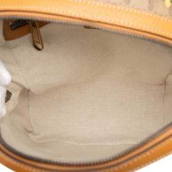 Pre Owned حقيبة ظهر قبة غوتشي ديزني بني ميكي ماوس جي جي سوبريم ميكرو صغيرة