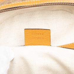 Pre Owned حقيبة ظهر قبة غوتشي ديزني بني ميكي ماوس جي جي سوبريم ميكرو صغيرة