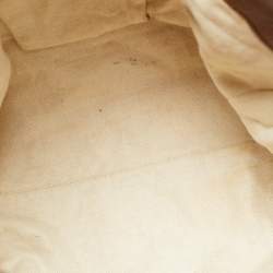 مملوكة مسبقًا Gucci Bella Medium Brown/Beige GG Canvas and Leather Hobo