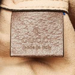 مملوكة مسبقًا Gucci Top Zip Beige GG Supreme Canvas Tote