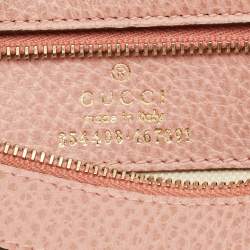 مملوكة مسبقًا حقيبة يد غوتشي سوينغ صغيرة جلد وردي