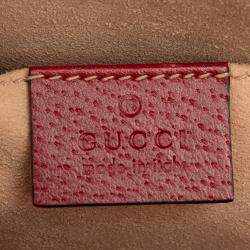 مملوكة مسبقًا Gucci Brown GG Flora Ophidia Satchel