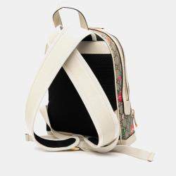 مملوكة مسبقًا حقيبة ظهر غوتشي سويريم GG صغيرة زهرة أوفيديا بنية