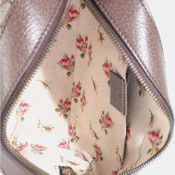 مملوكة مسبقًا حقيبة غووتشي كانفاس جي جي سوبرم بيج إبوني نيو فينتاج ماسنجر