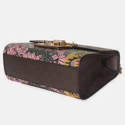 Pre Owned حقيبة كتف صغيرة غوتشي قفل البادلوك نمر بنغال GG  سوبريم