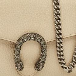 Pre Owned حقيبة كتف غوتشي ديونيسوس كريستال جلد بورجوندي صغيرة