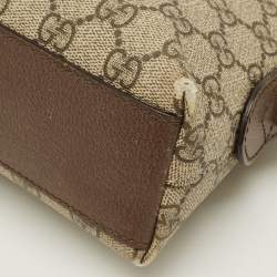 مملوكة مسبقًا حقيبة كتف غوتشي أوبيديا ويب سويد أحمر / أزرق صغيرة