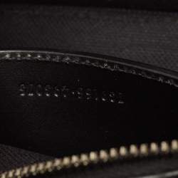 Pre Owned حقيبة كروس غوتشي جي جي مارمونت جلد ماتلاس أسود