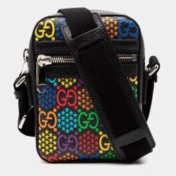 مملوكة مسبقًا Gucci Black GG Supreme Psychedelic Crossbody