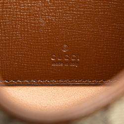 مملوكة مسبقًا Gucci Brown Mini GG Supreme Web Jackie 1961 Crossbody
