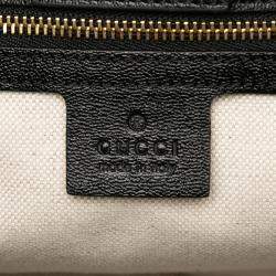 مملوكة مسبقًا Gucci Black Medium Leather Horsebit 1955 Tote
