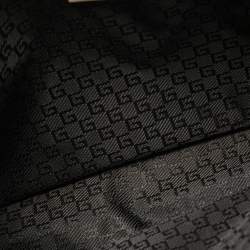 Pre Owned حقيبة يد غوتشي توت جلد بيج برباط