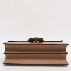 Pre Owned حقيبة كتف غوتشي جي جي مارمونت جلد بني