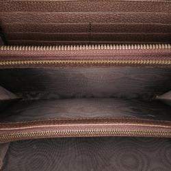 مملوكة مسبقًا Gucci Brown GG Supreme Ophidia Wallet On Chain