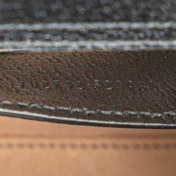 Pre Owned حقيبة ساتشل غوتشي ديانا جلد عجل أسود بامبو صغيرة