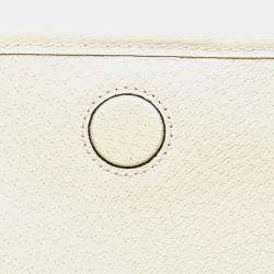 Pre Owned حقيبة حزام غوتشي أوفيديا GG سوبريم بنية/بيضاء