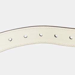 Pre Owned حقيبة حزام غوتشي أوفيديا GG سوبريم بنية/بيضاء