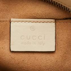 مملوكة مسبقًا حقيبة كاميرا غوتشي جلد أخضر ماتيلسه GG صغيرة