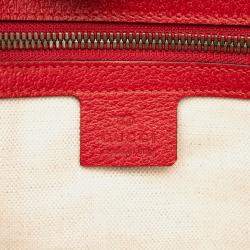 Pre Owned حقيبة ساتشل غوتشي بوسكو جي جي سوبريم ويب بني