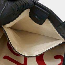 مملوكة مسبقًا حقيبة غوتشي لافيوغلي بار أمور توت جي جي سوبريم بنية اللون