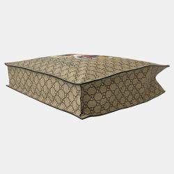 مملوكة مسبقًا حقيبة غوتشي لافيوغلي بار أمور توت جي جي سوبريم بنية اللون