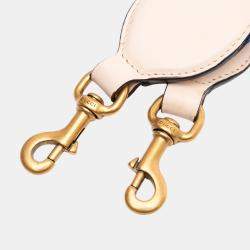 Pre Owned Gucci White GG Marmont Matelasse Leather Bucket Bag