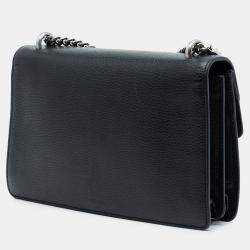 مملوكة مسبقًا Gucci Black Small Leather Dionysus Shoulder Bag