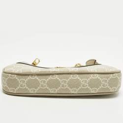 مملوكة مسبقًا Gucci Ophidia Mini Beige GG Supremes Canvas and Leather Bag