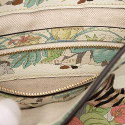 مملوكة مسبقًا Gucci Blue Small Calfskin Tiger Jackie 1961 Crossbody