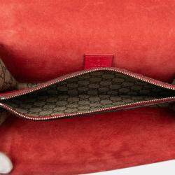 Pre Owned Gucci Brown Medium GG Supreme Dionysus Shoulder Bag