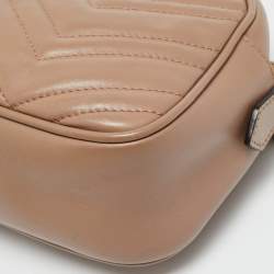 Pre Owned حقيبة كاميرا جلد ماتيلس غوتشي جي جي وردية صغيرة