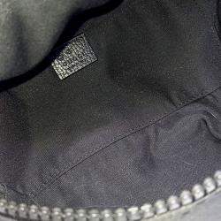 Pre Owned حقيبة فخذ جلد أسود غوتشي