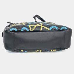 مملوكة مسبقًا Gucci Black Leather Ghost Marmont Matrasse Bag