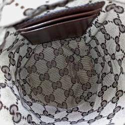 Pre Owned Gucci Brown Leather Odipia Mini Bucket Bag