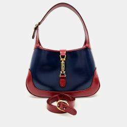 مملوكة مسبقًا Gucci Multicolor Leather Jackie 1961 Small Hobo Bag
