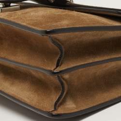 مملوكة مسبقًا Gucci Dionysus Small Beige Leather and Suede Shoulder Bag