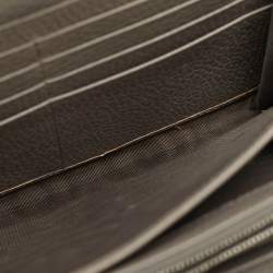 Pre Owned Gucci Crystal Dionysus Grey Leather Wallet On Chain