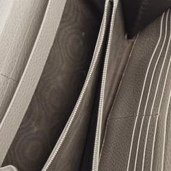 Pre Owned Gucci Crystal Dionysus Grey Leather Wallet On Chain