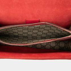 Pre Owned Gucci Brown Medium GG Supreme Dionysus Shoulder Bag