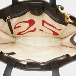 Pre Owned Gucci Brown GG Supreme Blind For Love Satchel