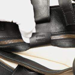 Pre Owned Gucci Brown GG Supreme Blind For Love Satchel