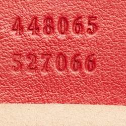 مملوكة مسبقًا Gucci GG Marmont Mini Red Matelassé Leather Camera Bag