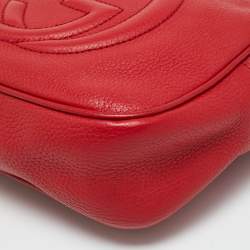 Pre Owned حقيبة كروس غوتشي سوهو ديسكو جلد ميتاليك للكاميرا