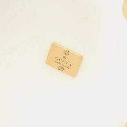 مملوكة مسبقًا Gucci Gg Teddy Bear Shoulder Bag With Swarovski Crystals Clear Multicolor