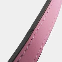 مملوكة مسبقًا Gucci Pink Leather Bamboo Backpack Handbag Shoulder Bag 