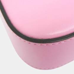 مملوكة مسبقًا Gucci Pink Leather Bamboo Backpack Handbag Shoulder Bag 